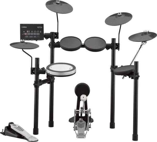 YAMAHA DTX482K BATTERIA ELETTRONICA 5 PAD CON 3 PIATTI E CHARLESTON + PEDALI