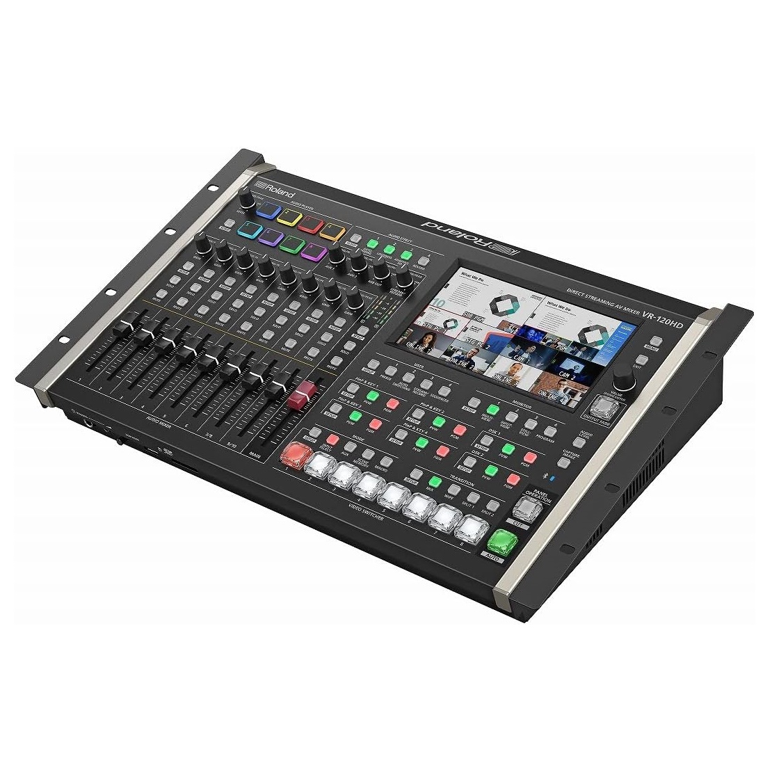 ROLAND VR-120HD MIXER AUDIO VIDEO SWITCHER STREAMING DIRETTO 12 CANALI