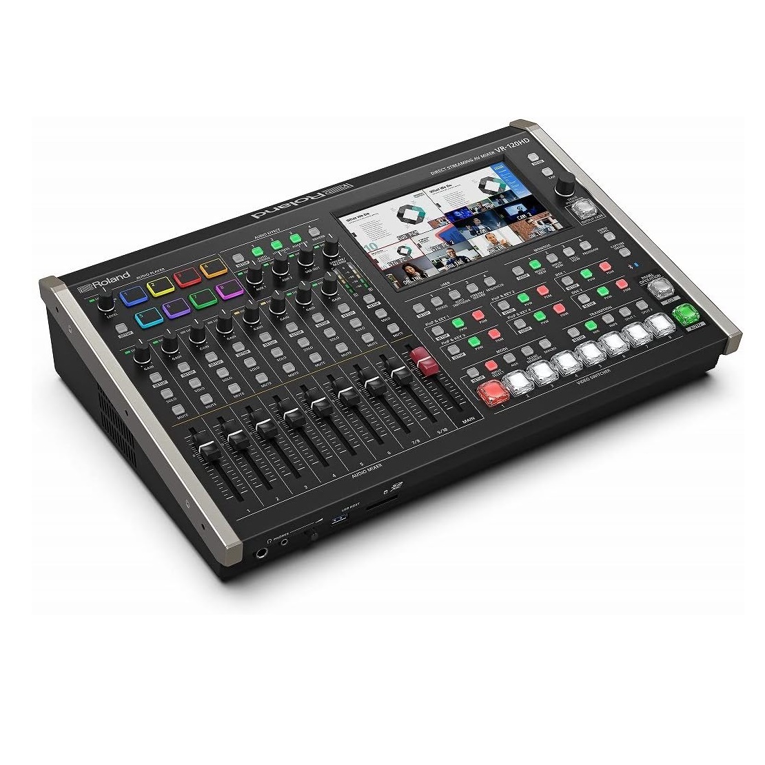 ROLAND VR-120HD MIXER AUDIO VIDEO SWITCHER STREAMING DIRETTO 12 CANALI