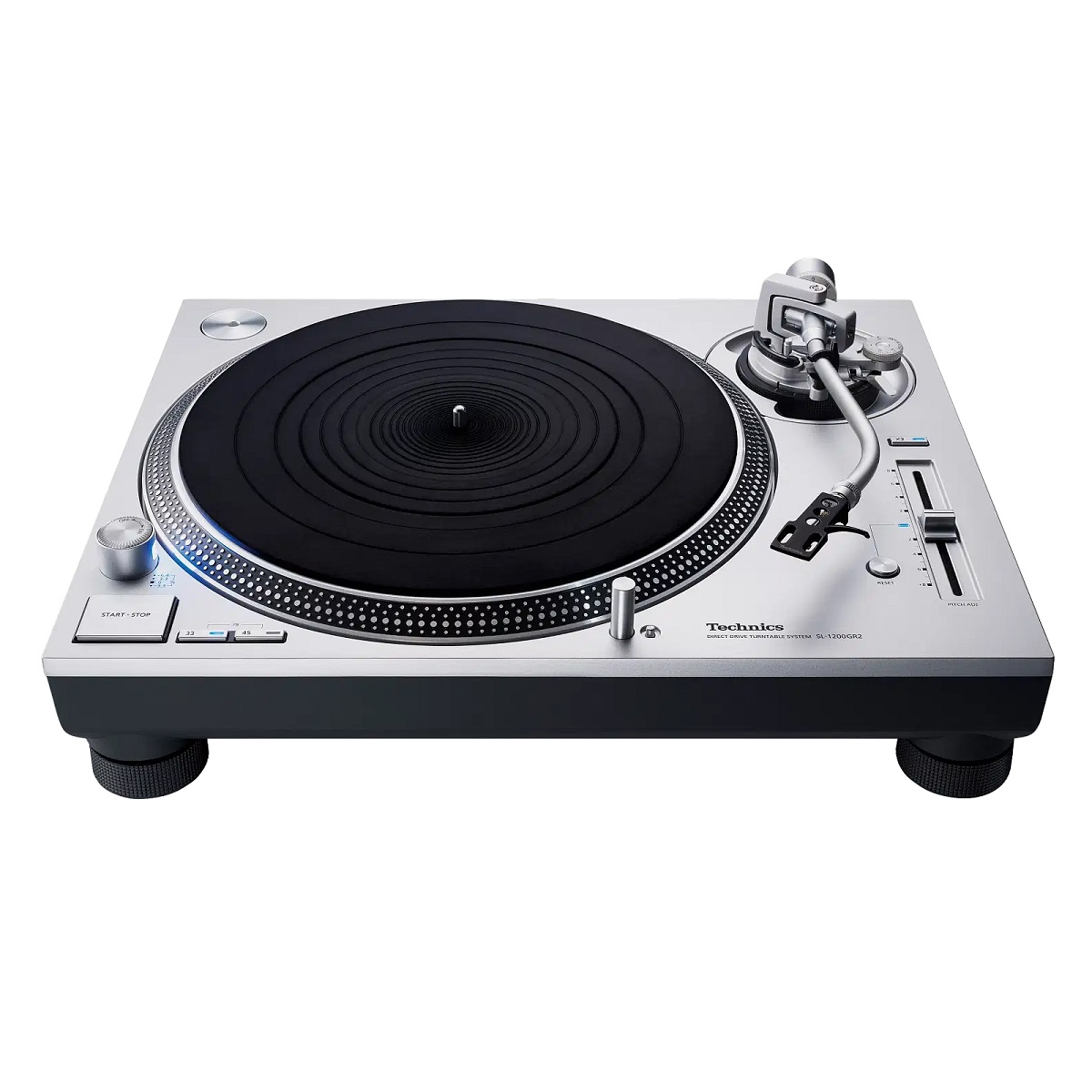 TECHNICS SL-1200 GR2 SILVER GIRADISCHI PROFESSIONALE COLORE GRIGIO