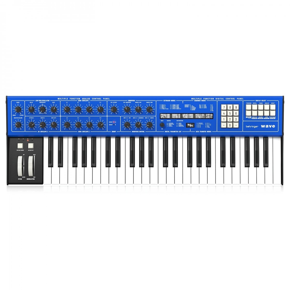 BEHRINGER WAVE SINTETIZZATORE IBRIDO 8 VOCI 3 INVILUPPI ARPEGGIATORE E SEQUENCER