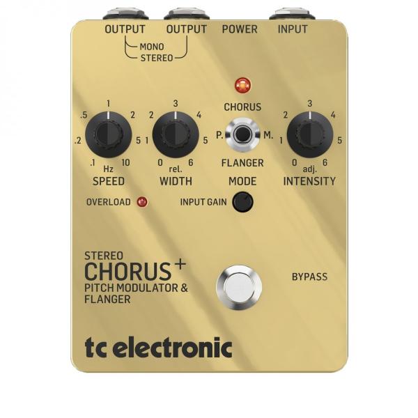TC ELECTRONIC SCF GOLD SE LIMITED EDITION RIEDIZIONE STEREO CHORUS FLANGER
