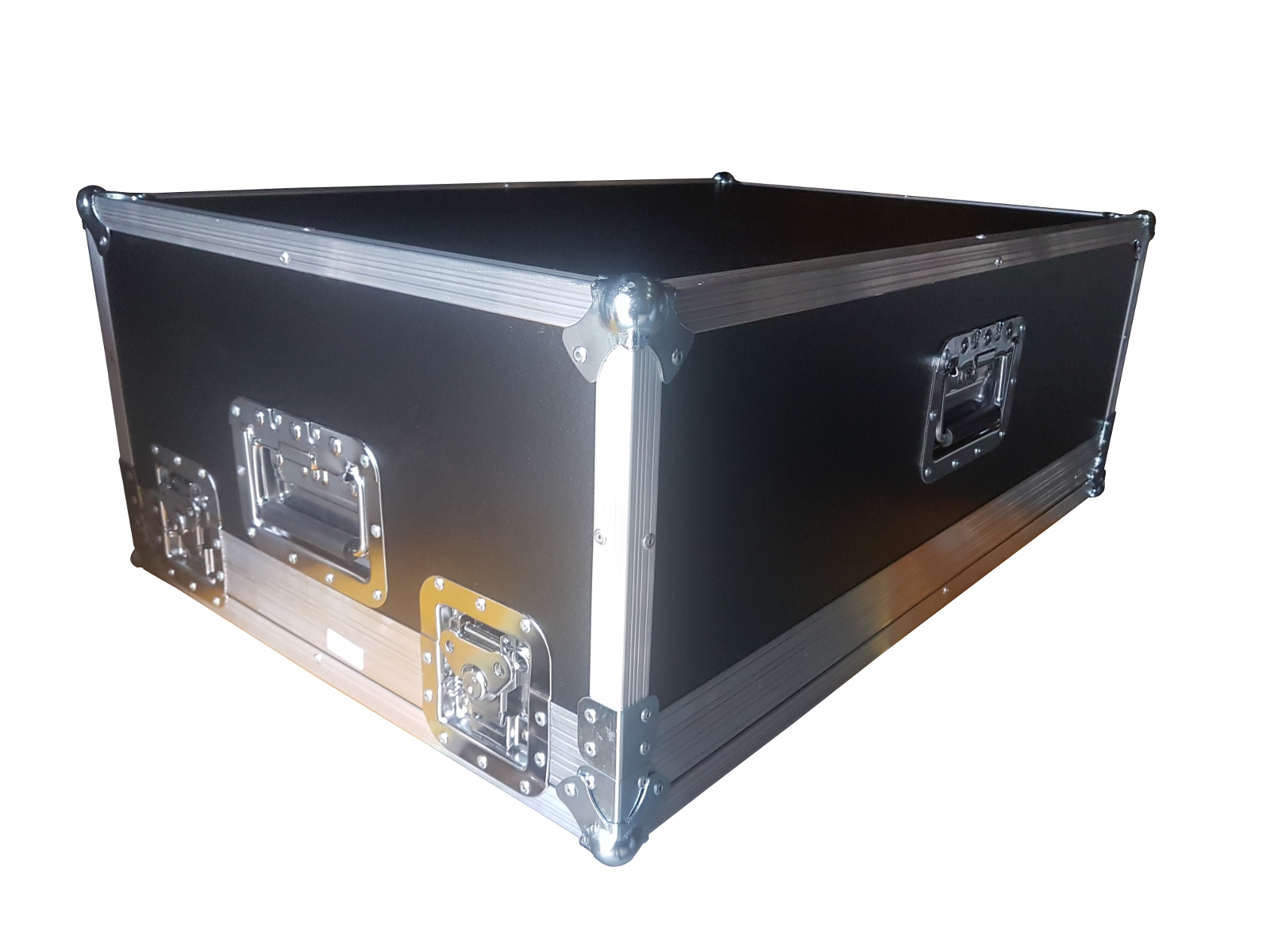 EXTREME FLIGHT CASE PER MIDAS M32R LIVE 4 FARFALLE PER BLOCCAGGIO 3 MANIGLIE PER TRASPORTO INTERNO IN SCHIUMA