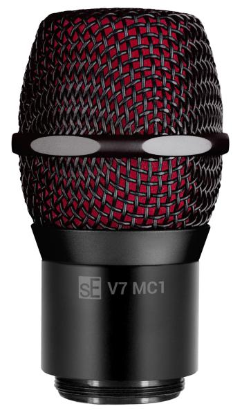 SE ELECTRONIC S V7 MC1 BLACK (SHURE) CAPSULA DINAMICA SUPERCARDIOIDE PER RADIOMICROFONI SHURE