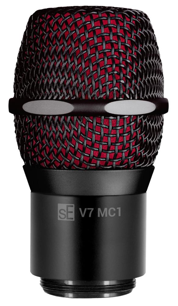 SE ELECTRONIC S V7 MC1 BLACK (SHURE) CAPSULA DINAMICA SUPERCARDIOIDE PER RADIOMICROFONI SHURE