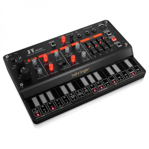 BEHRINGER MINI JT SINTETIZZATORE ANALOGICO POLIFONICO ARPEGGIATORE SEQUENCER