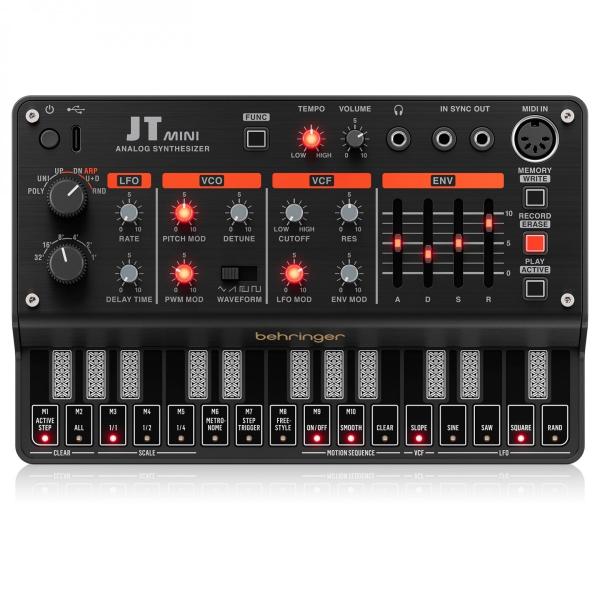 BEHRINGER MINI JT SINTETIZZATORE ANALOGICO POLIFONICO ARPEGGIATORE SEQUENCER