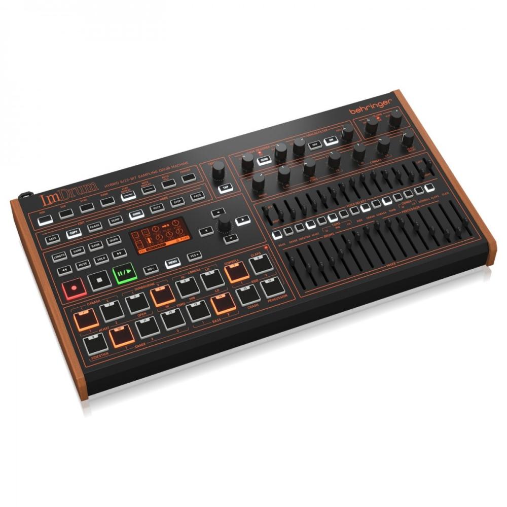 BEHRINGER LM DRUM 109 SUONI DRUM MACHINE REGISTRATORE SEQUENCER 64 STEP WAVE DESIGNER