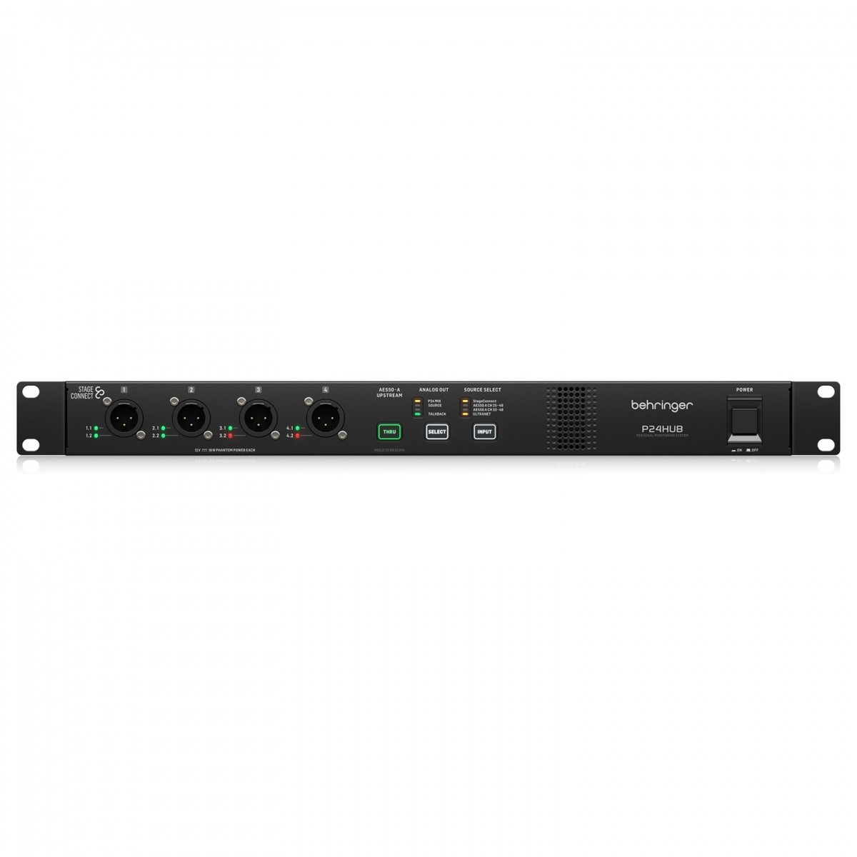 BEHRINGER P24 HUB MONITOR DISTRIBUTION HUB FINO AD 8 PERSONAL MONITORS