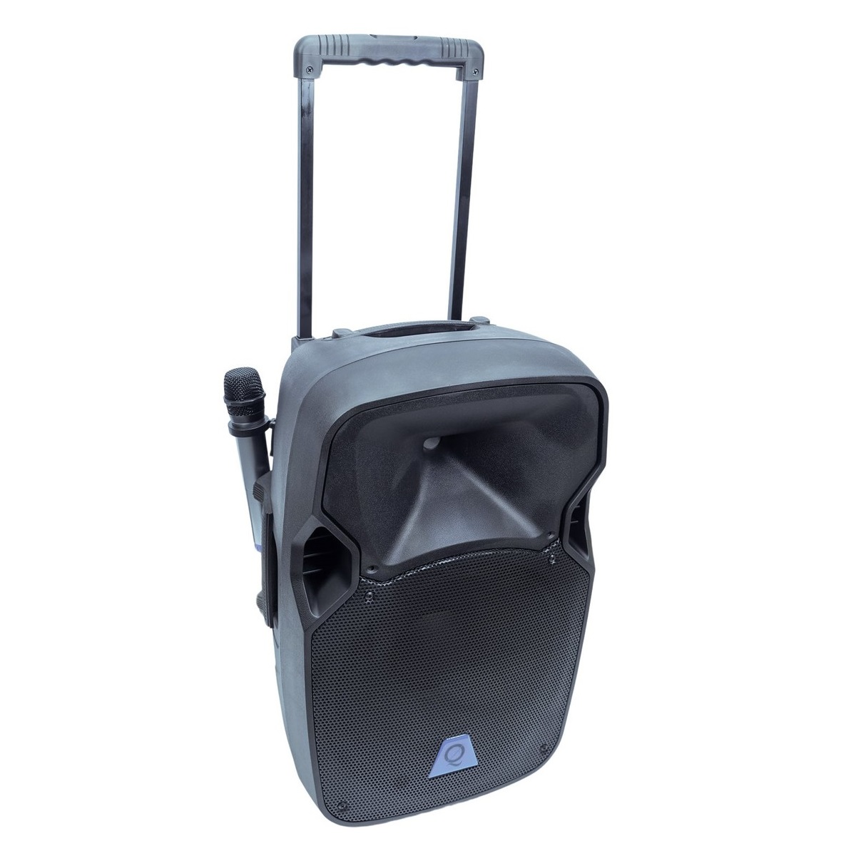 OQAN QLS-12S TRAVEL CASSA ATTIVA A BATTERIA 12" 300W 2 MICROFONI WIRELESS BLUETOOTH USB SD MP3