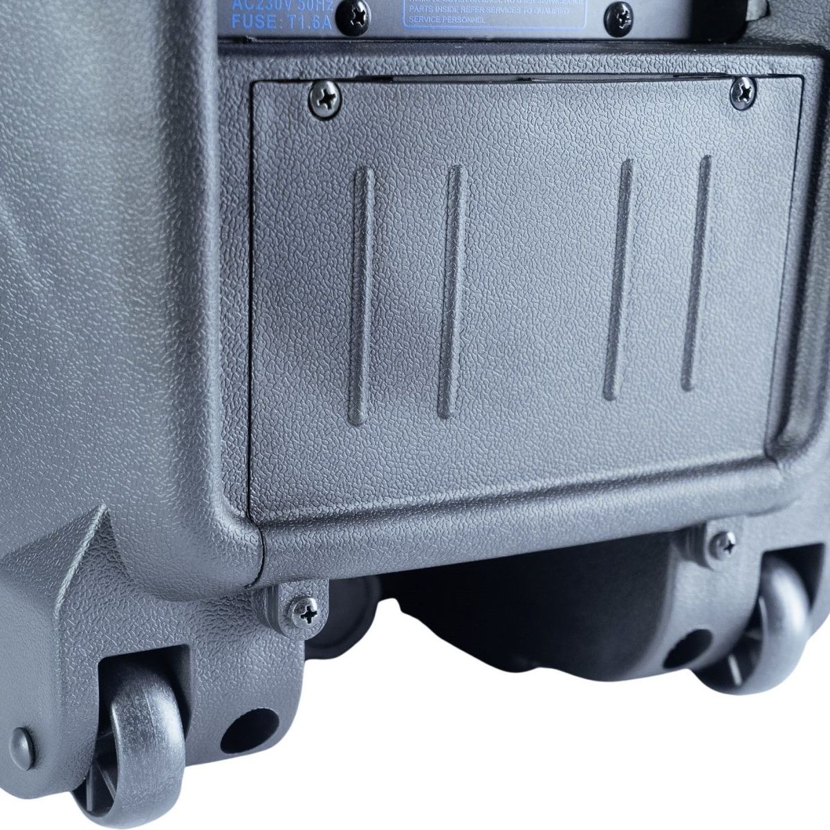 OQAN QLS-12S TRAVEL CASSA ATTIVA A BATTERIA 12" 300W 2 MICROFONI WIRELESS BLUETOOTH USB SD MP3