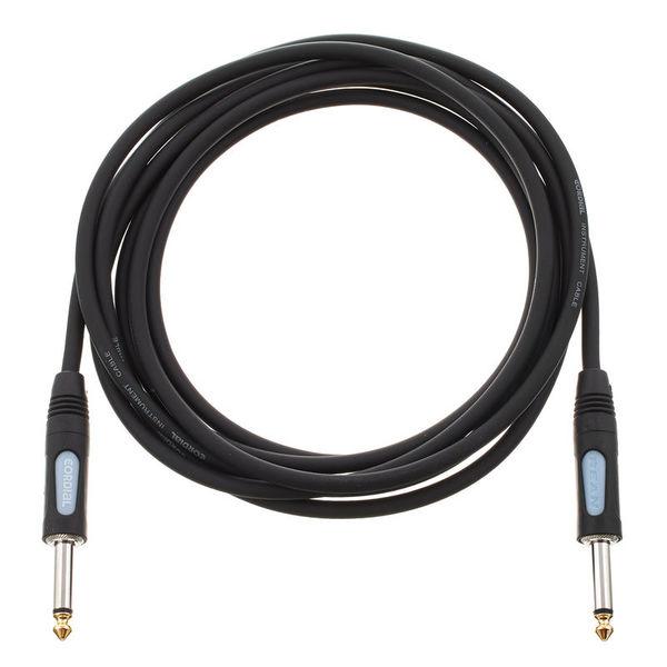 CORDIAL ELEMENTS CCFI 3 PP CAVO JACK MONO 1,4" 6,3mm - JACK MONO 1-4" 6,3mm 3 METRI