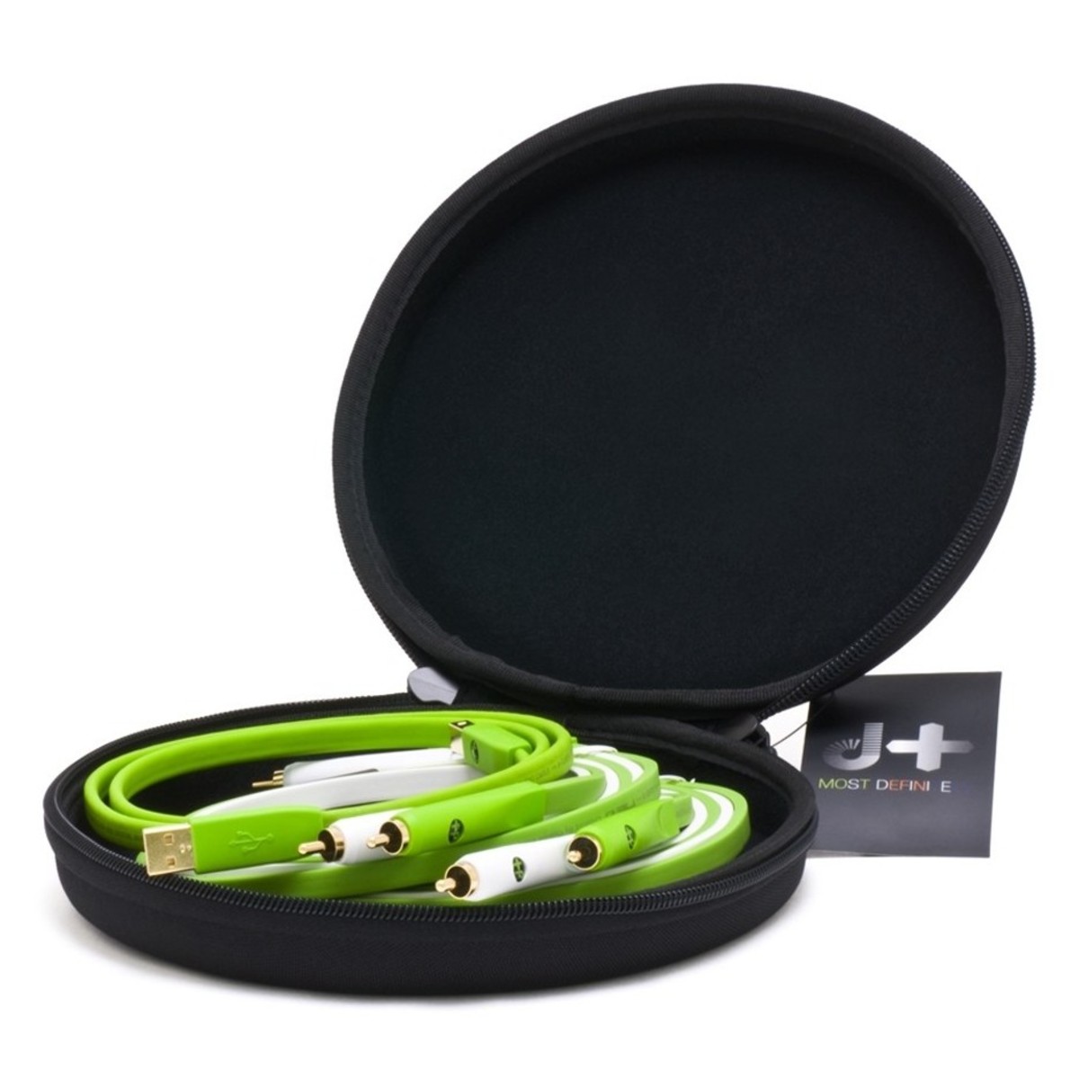 NEO OYAIDE D+RCA CLASS B DJ SET 1MT SET PER DJ CON 2 CAVI RCA 1 METRO + 1 CAVO USB 1 METRO + CUSTODIA