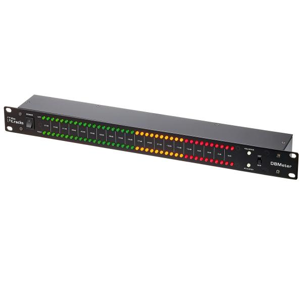 THE T RACKS DBMETER DB DISPLAY DECIBEL METER MISURATORE DI LIVELLO SONORO A RACK