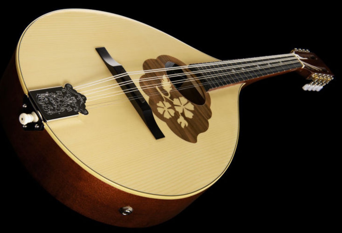 HORA MANDOLA CONTRALTO IRLANDESE RGII-P MADE IN EUROPE ( MANDOLINO ) AMPLIFICATO ARTEC TOP ABETE MASSELLO FONDO ACERO MASSELLO F