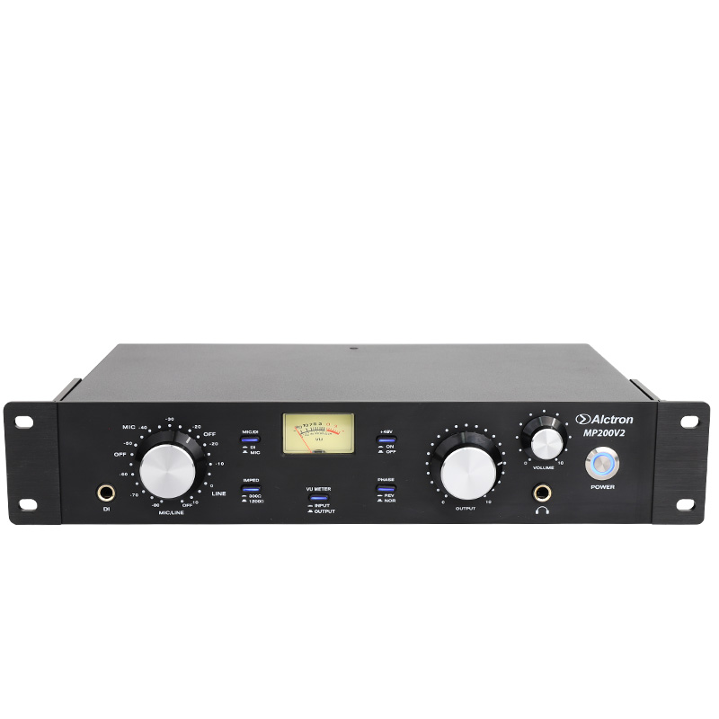 ALCTRON MP200V2 PREAMPLIFICATORE FET MICROFONICO E DI LINEA SINGOLO CANALE EX-DEMO