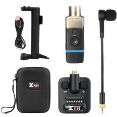 XVIVE U8 SISTEMA MICROFONICO WIRELESS DIGITALE RICARICABILE USB PER CHITARRA ACUSTICA