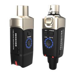 XVIVE U3D DOPPIO SISTEMA WIRELESS PER MICROFONO COMPOSTO DA TRASMETTITORE E RICEVITORE COMPATTI E PORTATILI
