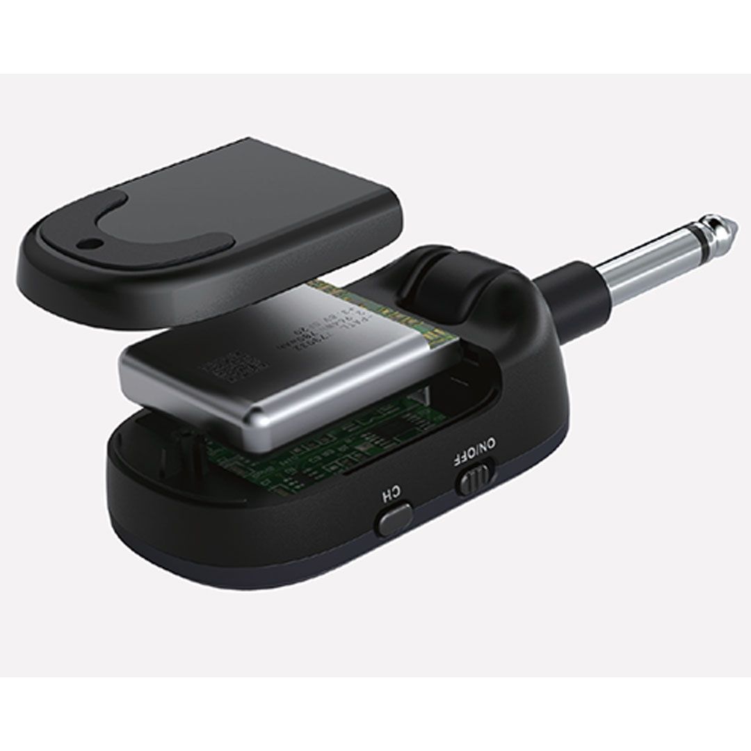 XVIVE A58 SISTEMA WIRELESS DIGITALE RICARICABILE USB PER CHITRRA E BASSO