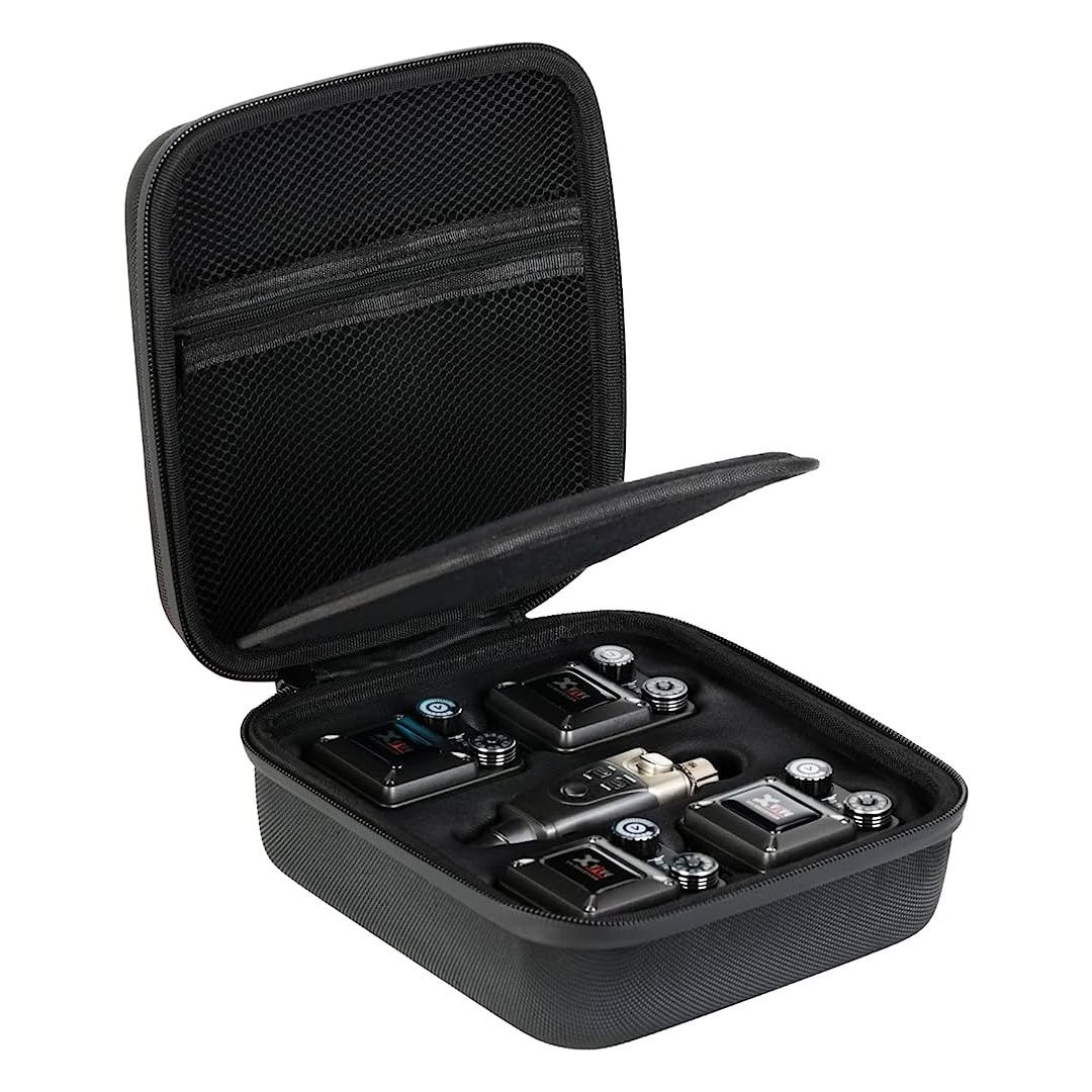 XVIVE CU4R4 HARD CASE CUSTODIA PER SISTEMA IN-EAR WIRELESS U4R4 CON 4 RICEVITORI