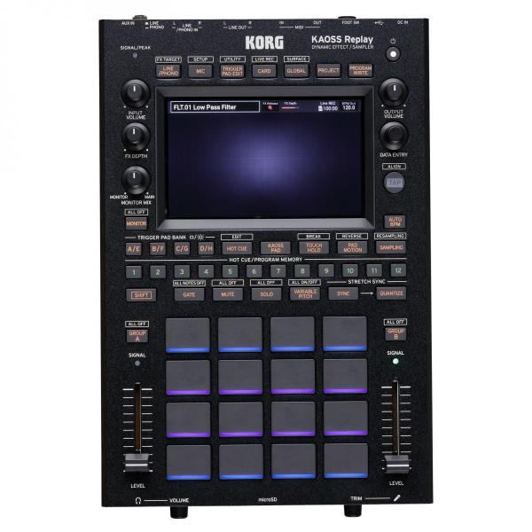 KORG KAOSS REPLAY PROCESSORE DI SEGNALE CON 128 EFFETTI CONTROLLABILI IN TEMPO REALE