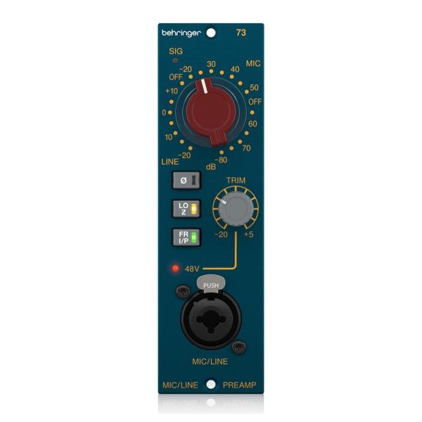 BEHRINGER 73 PREAMPLIFICATORE MICROFONICO TRASFORMATORI MIDAS