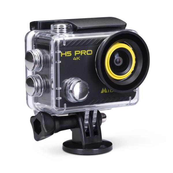 MIDLAND H5 PRO ACTION CAMERA 4K WATERPROOF 30MT BATTERIA LI-ION 1050MAH ACCESSORI