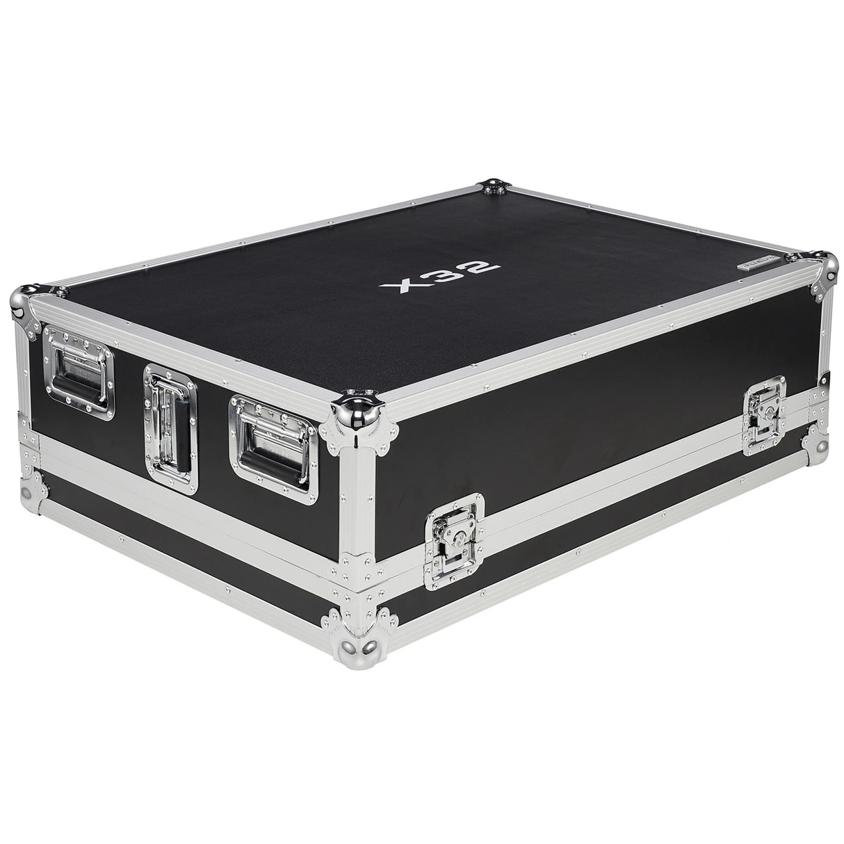 FLYHT PRO FLIGHT CASE PER BEHRINGER X32 4 FARFALLE PER BLOCCAGGIO 6 MANIGLIE PER TRASPORTO INTERNO IN SCHIUMA