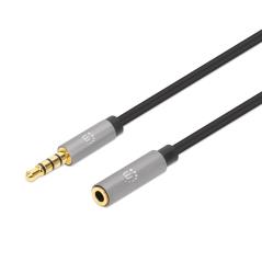 MANHATTAN ICOC 35H-MF-030 CAVO PROLUNGA BILANCIATO PER CUFFIE JACK 3,5 MM 3 METRI
