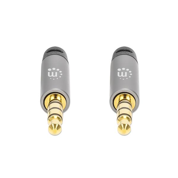 MANHATTAN ICOC 35H-MM-020 CAVO AUDIO BILANCIATO JACK 3,5 MM 2 METRI