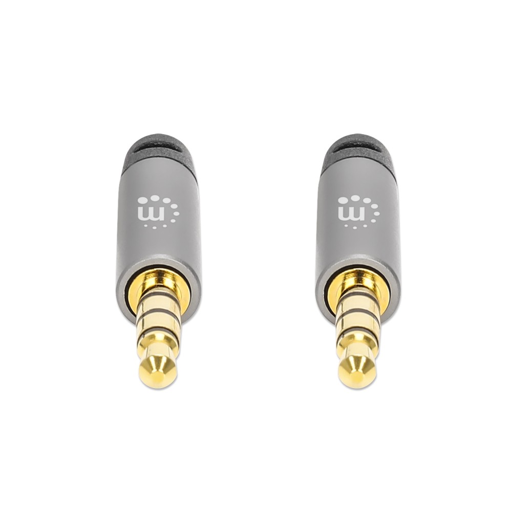 MANHATTAN ICOC 35H-MM-020 CAVO AUDIO BILANCIATO JACK 3,5 MM 2 METRI