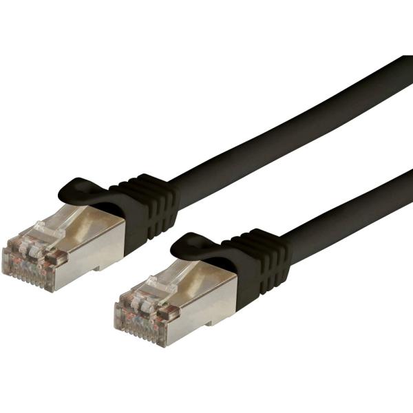 TECHLY PROFESSIONAL TECHLY ICOC LS6A-020-BKT CAVO PATCH LAN CAT 6A RJ45 S-FTP LSZH 2 METRI COLORE NERO