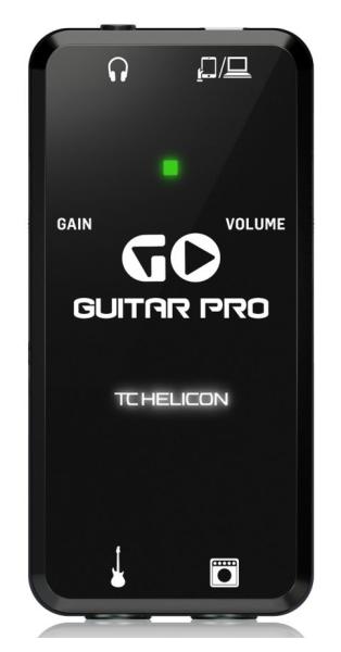 TC HELICON GO GUITAR PRO INTERFACCIA PORTATILE CHITARRA BASSO DISPOSITIVI MOBILI PREAMP MIDAS EX-DEMO