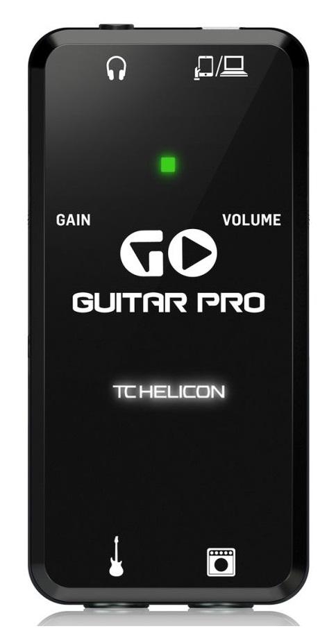 TC HELICON GO GUITAR PRO INTERFACCIA PORTATILE CHITARRA BASSO DISPOSITIVI MOBILI PREAMP MIDAS EX-DEMO