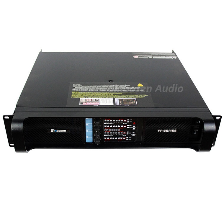 SINBOSEN FP10000Q AMPLIFICATORE DI POTENZA PROFESSIONALE 10000 WATT 4 CANALI