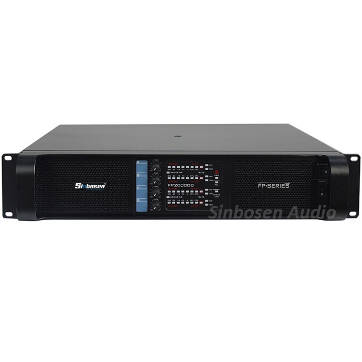 SINBOSEN FP20000Q AMPLIFICATORE DI POTENZA PROFESSIONALE 20000 WATT 4 CANALI