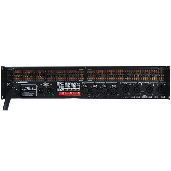 SINBOSEN FP20000Q AMPLIFICATORE DI POTENZA PROFESSIONALE 20000 WATT 4 CANALI