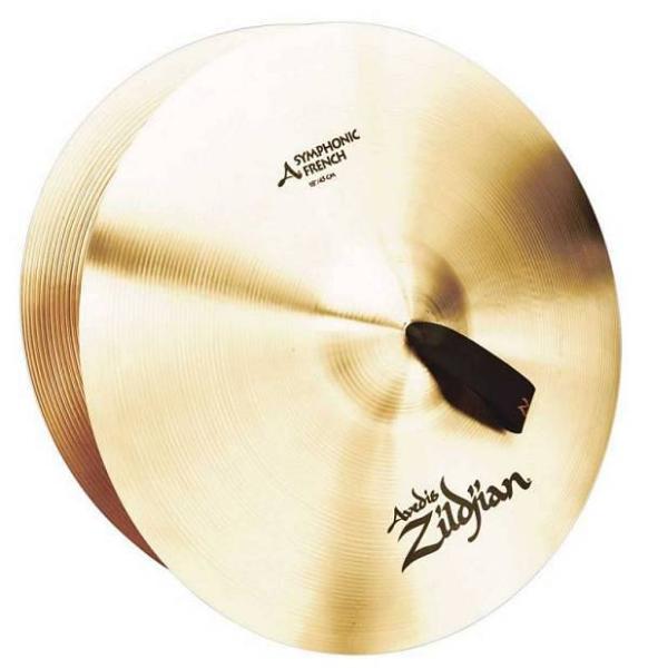 Zildjian 18" Coppia Piatti Sinfonici Francesi  Medium Thin (cm. 45)