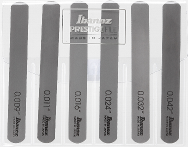 Ibanez 4449EG6X IBA NUT FILE 6PCS/SET