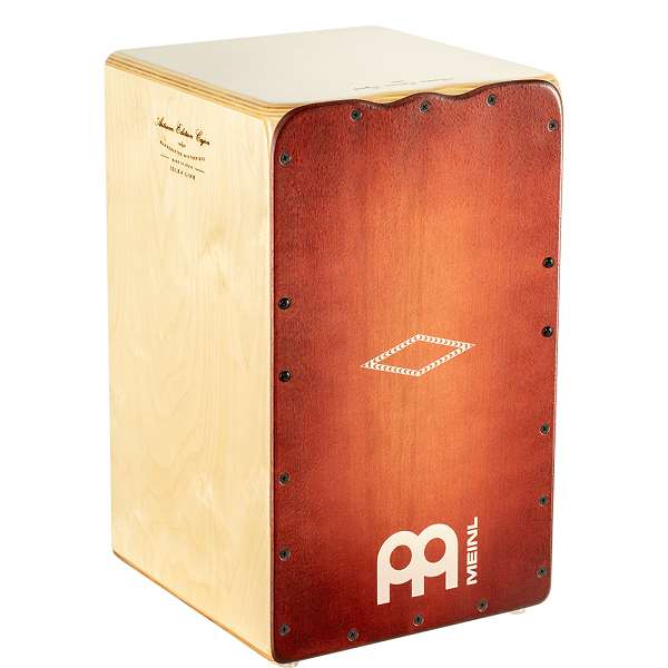 Meinl AESLRB MN CAJON DARK RED BURST FRONT