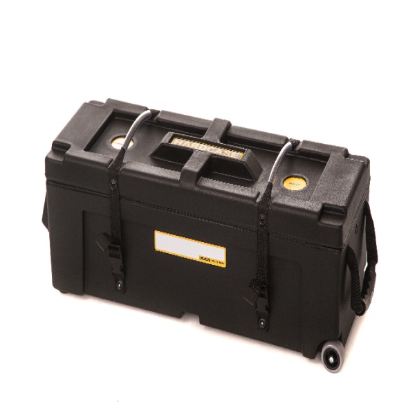 HARDCASE HN28W HC HW CASE 28X10X10 W/2 WHEELS