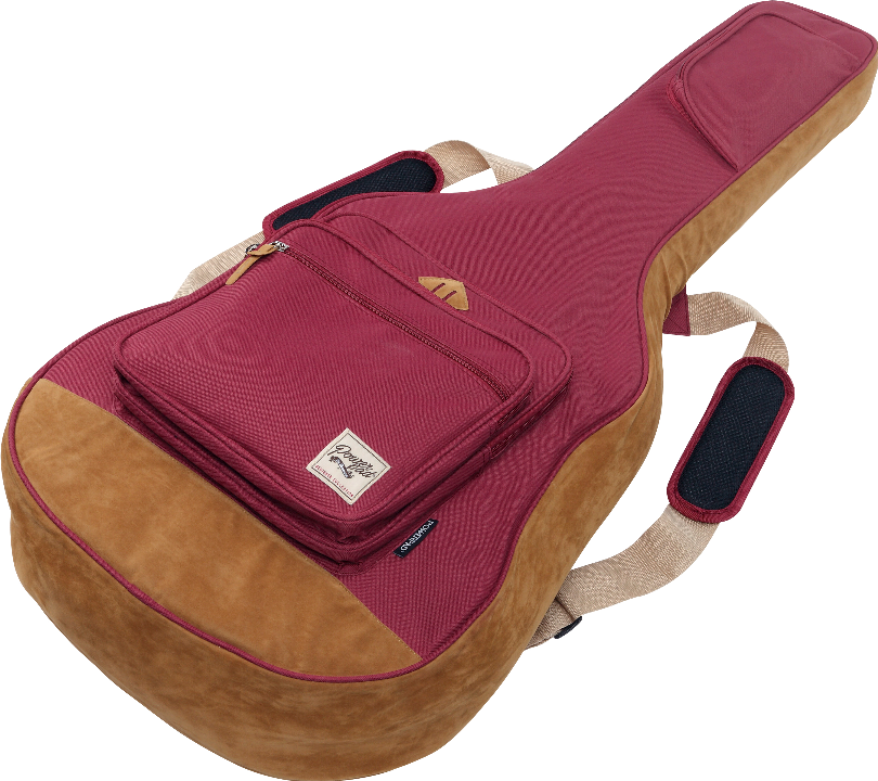 Ibanez IAB541-WR Custodia Imbottita per Chitarra Acustica – Colore Wine Red