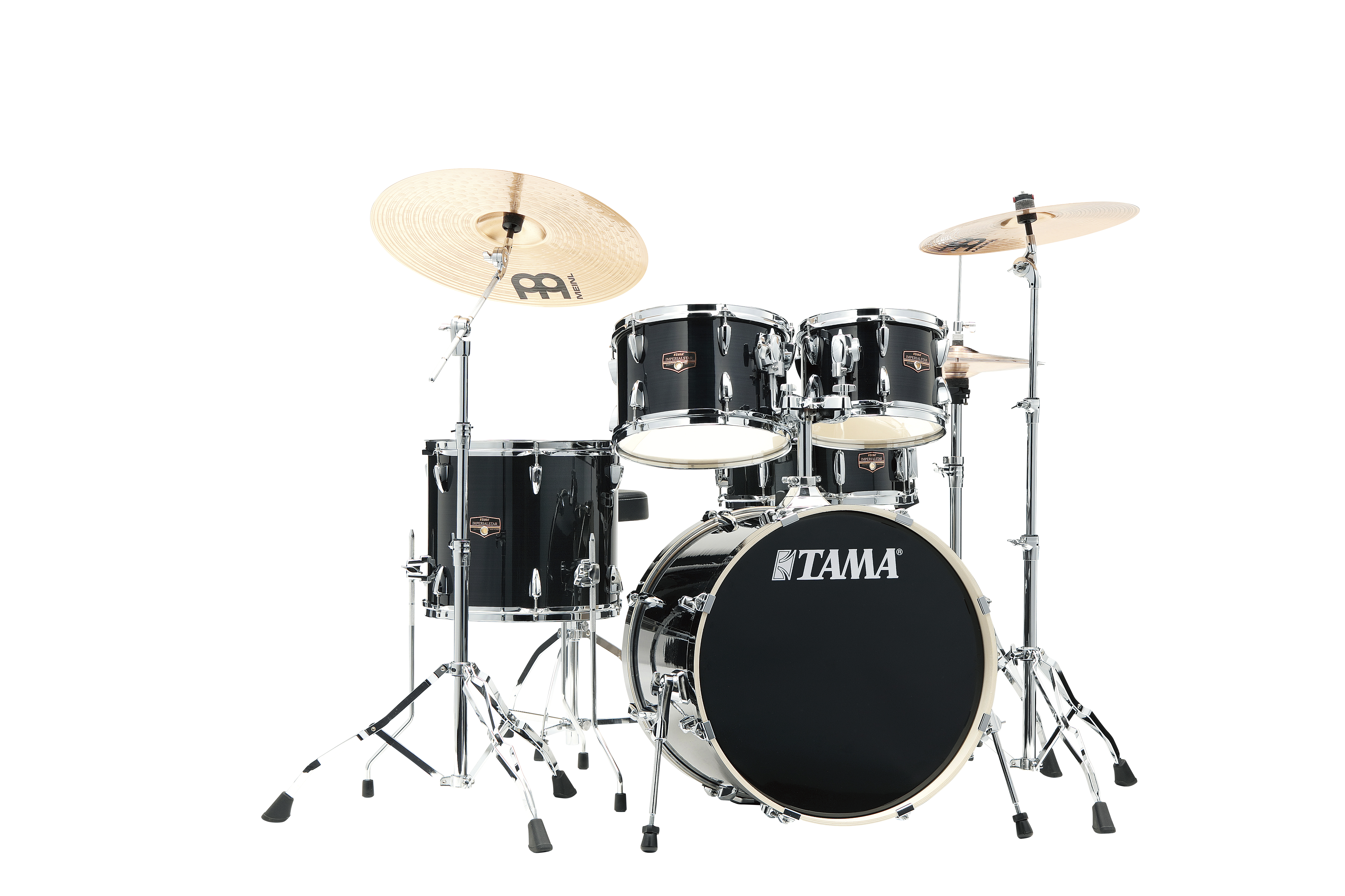 Tama IP50H6W-HBK TAM IMPERIALSTAR 5PC DRUM KIT + MEINL CYMBALS