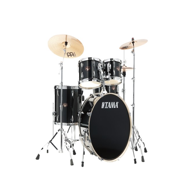 Tama IP52H6W-HBK TAM IMPERIALSTAR 5PC DRUM KIT + MEINL CYMBALS