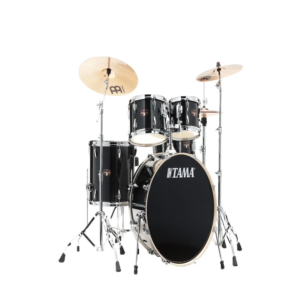 Tama IP52H6W-HBK TAM IMPERIALSTAR 5PC DRUM KIT + MEINL CYMBALS
