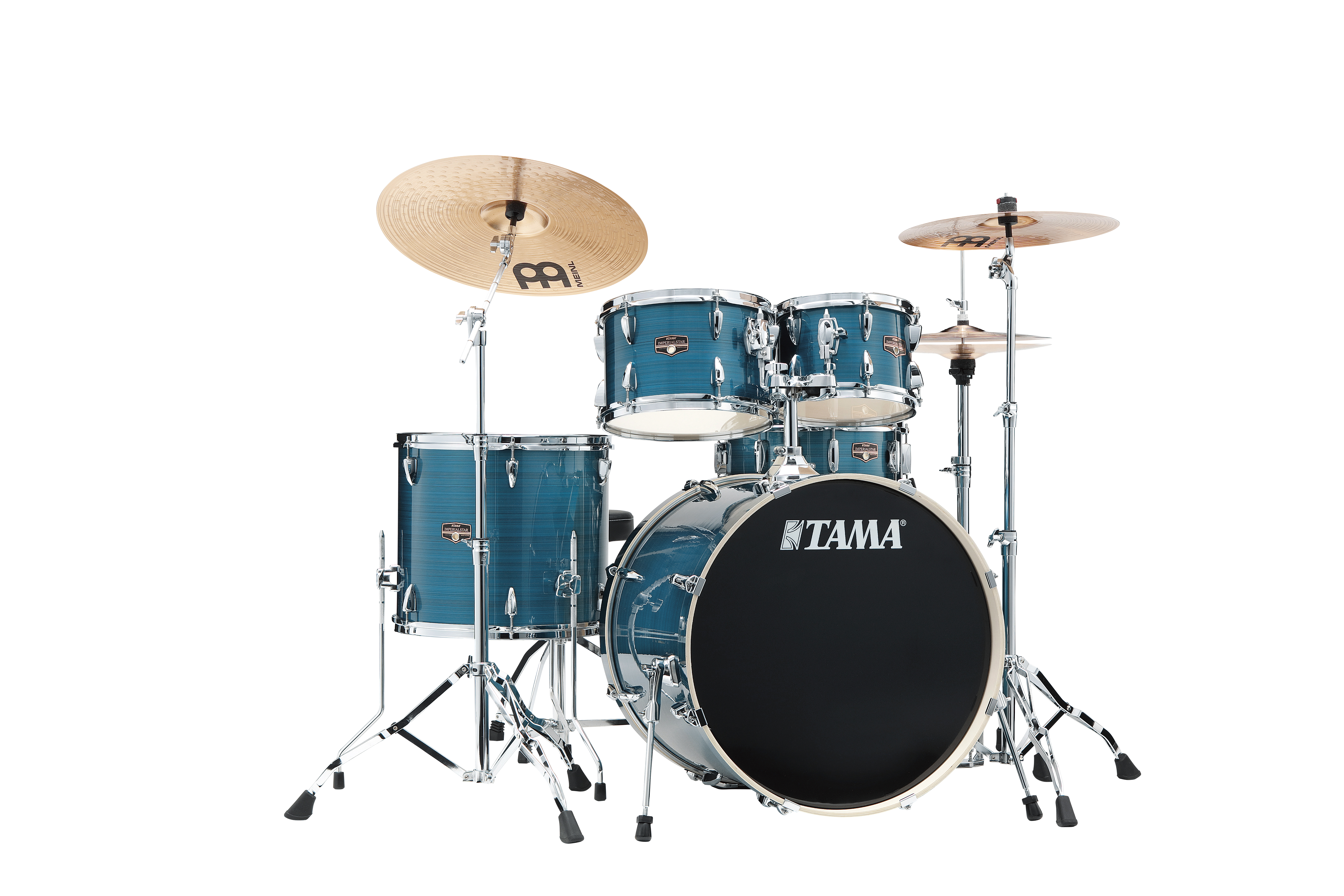 Tama IP52H6W-HLB TAM IMPERIALSTAR 5PC DRUM KIT + MEINL CYMBALS