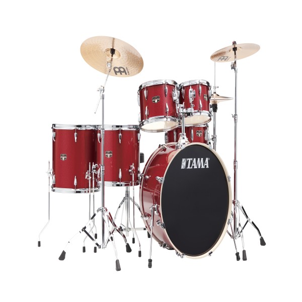 Tama IP62H6W-BRM TAM IMPERIALSTAR 6PC DRUM KIT + MEINL CYMBALS