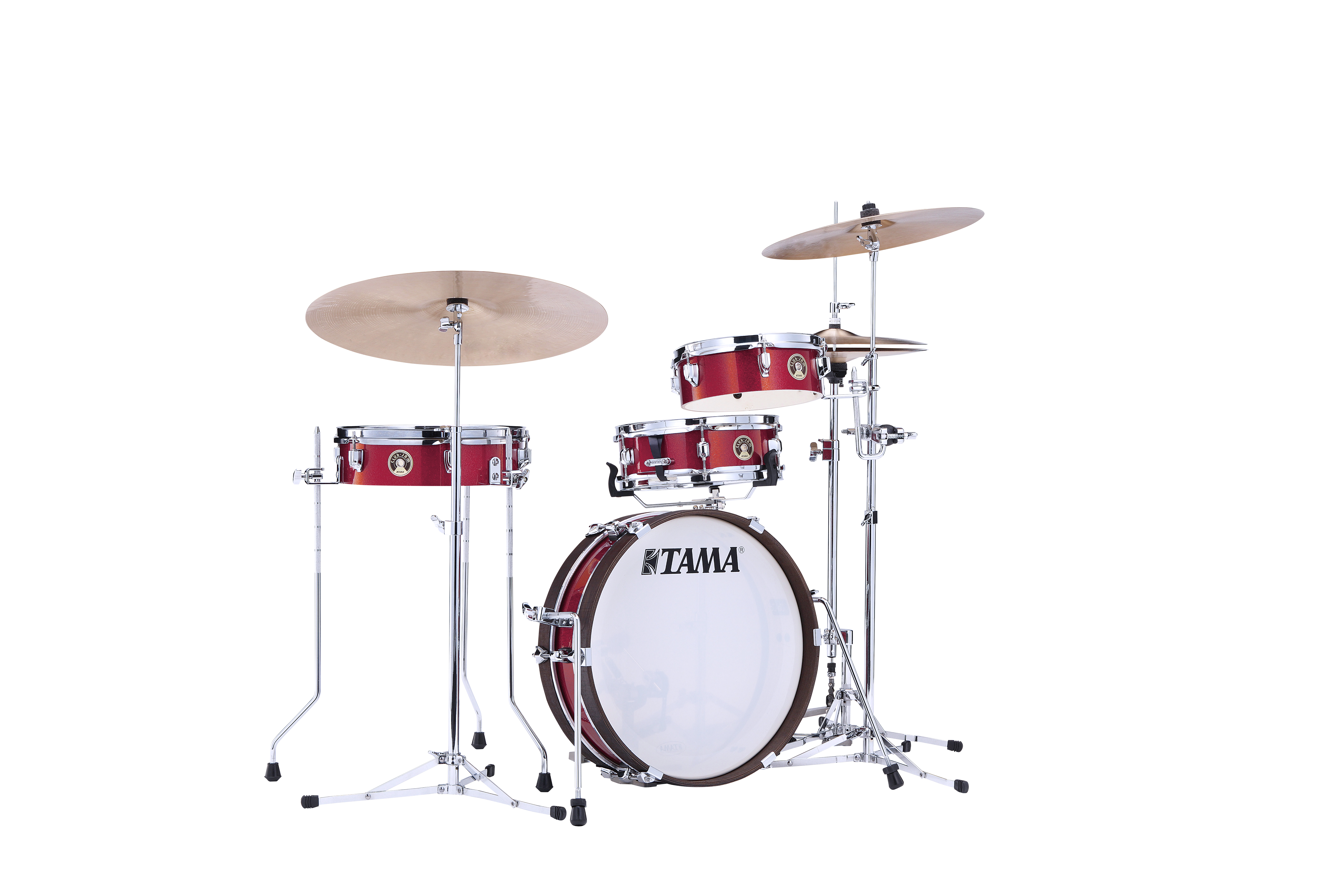 Tama LJK48P-BRM TAM CLUB-JAM PANCAKE 4PC SHELL KIT