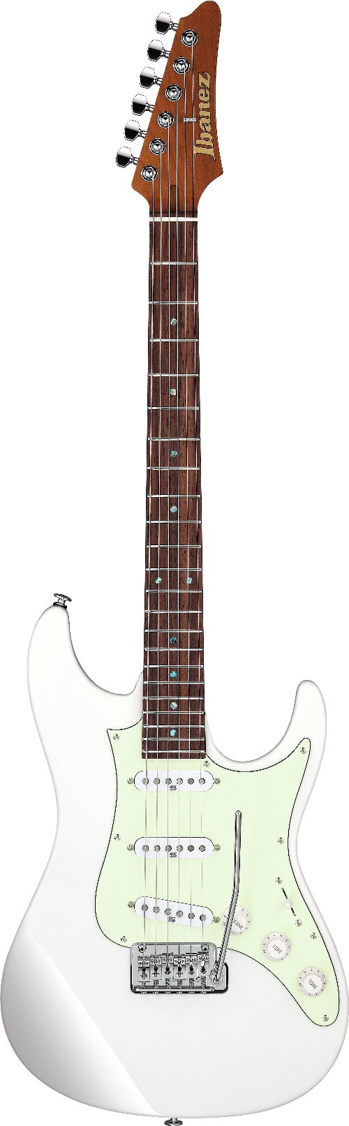 Ibanez LM1LWH IBA EL GTR L MANTOVANELLI W/CASE