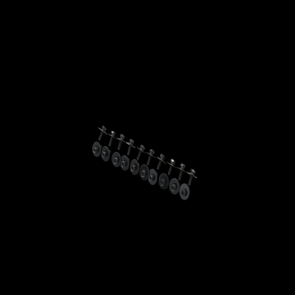Tama MS414B20P TAM MOUNT SCREW M4X14MM BK 20PCS